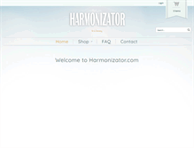 Tablet Screenshot of harmonizator.com
